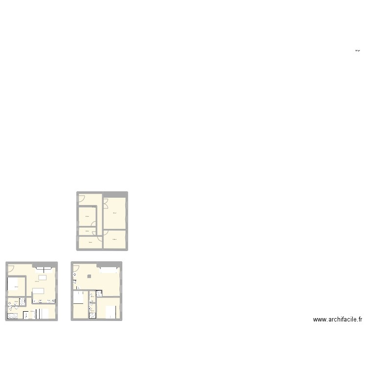 Piso Vallehermoso. Plan de 13 pièces et 186 m2