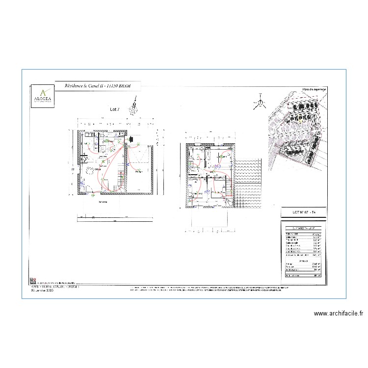 AMETHYSTE LOT 7. Plan de 0 pièce et 0 m2