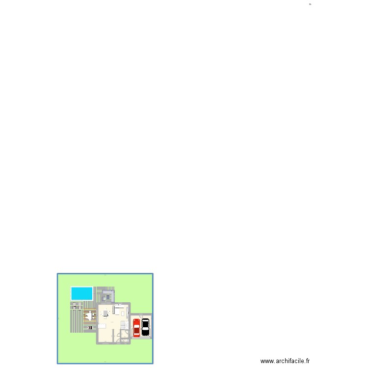 Maison StephJun. Plan de 3 pièces et 584 m2