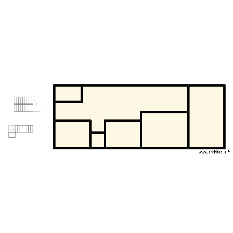 APP ZAID. Plan de 7 pièces et 132 m2