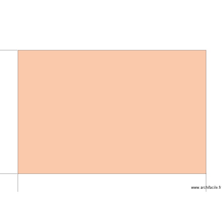 PLAN TOITURE. Plan de 2 pièces et 57 m2