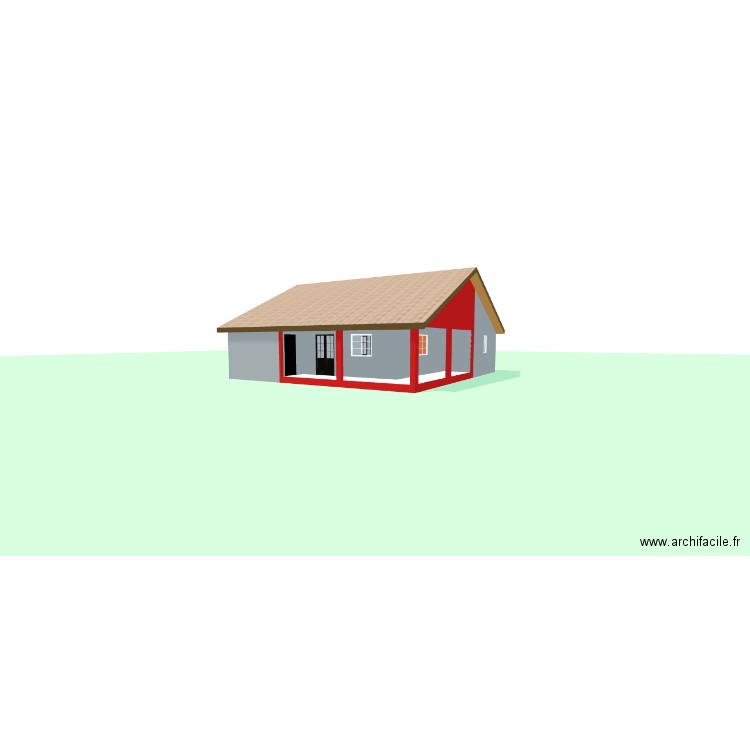 rmeb. Plan de 7 pièces et 118 m2