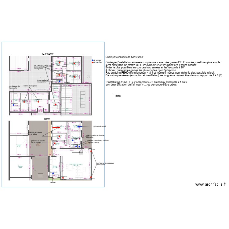 plan vmc. Plan de 0 pièce et 0 m2