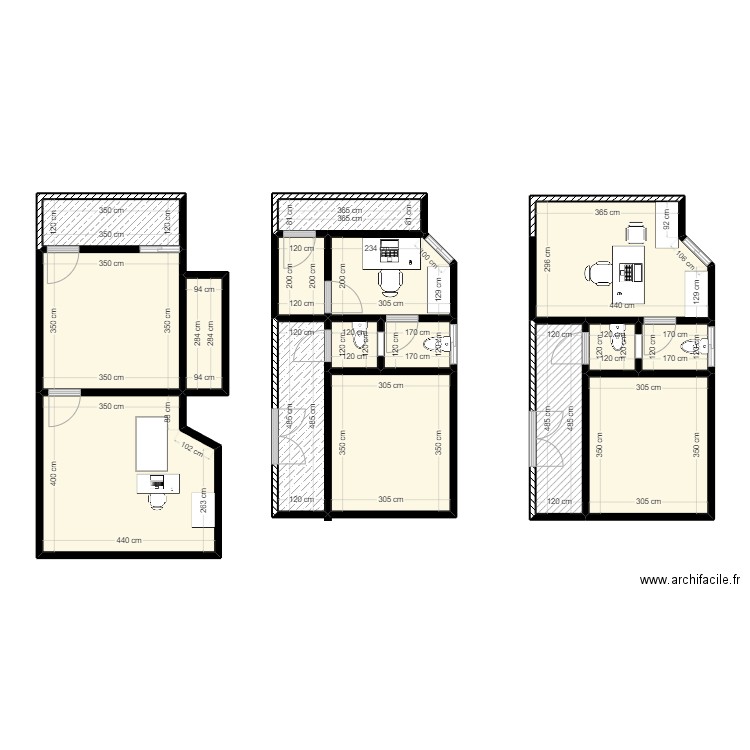 BUREAU - BOUTIQUE. Plan de 16 pièces et 99 m2