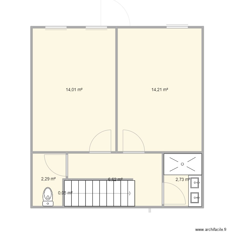 ORANGE. Plan de 14 pièces et 132 m2