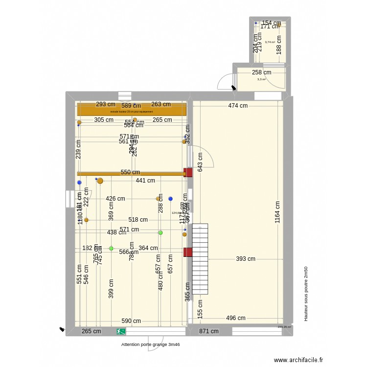 plans janv2025 nu macon. Plan de 18 pièces et 389 m2