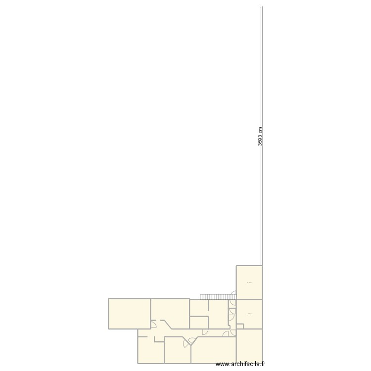 Atelier Lamballe. Plan de 11 pièces et 189 m2