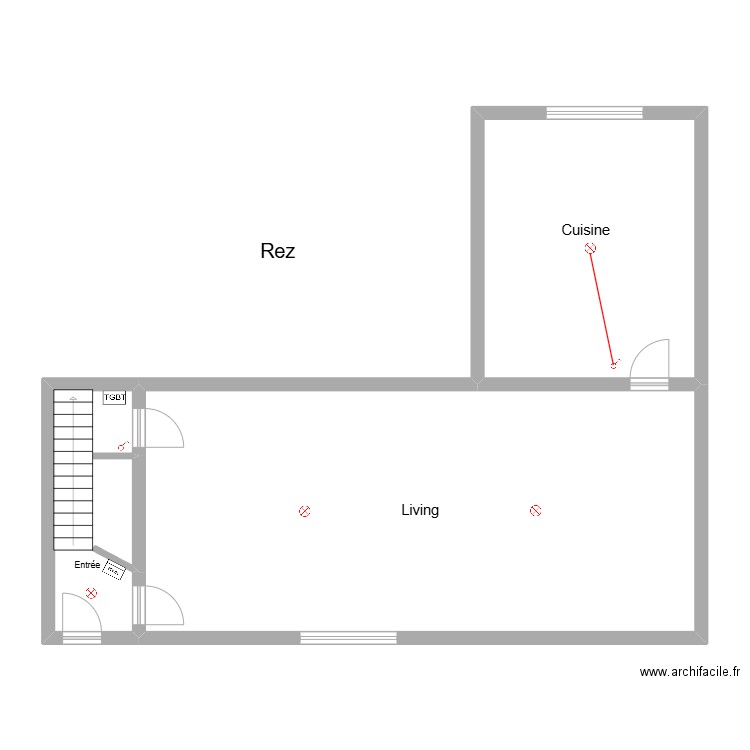 Mokaturc rez. Plan de 4 pièces et 88 m2