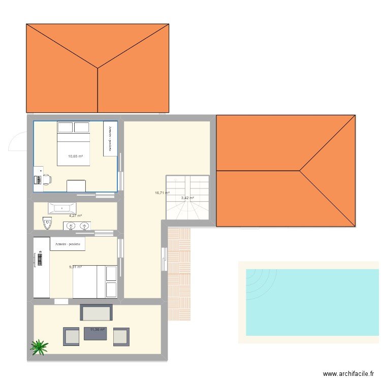 MAGESCQ 1. Plan de 10 pièces et 161 m2