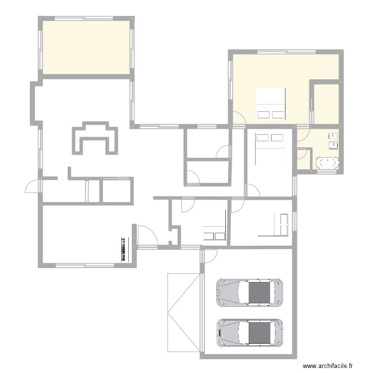 1702 Shagbark3. Plan de 10 pièces et 70 m2