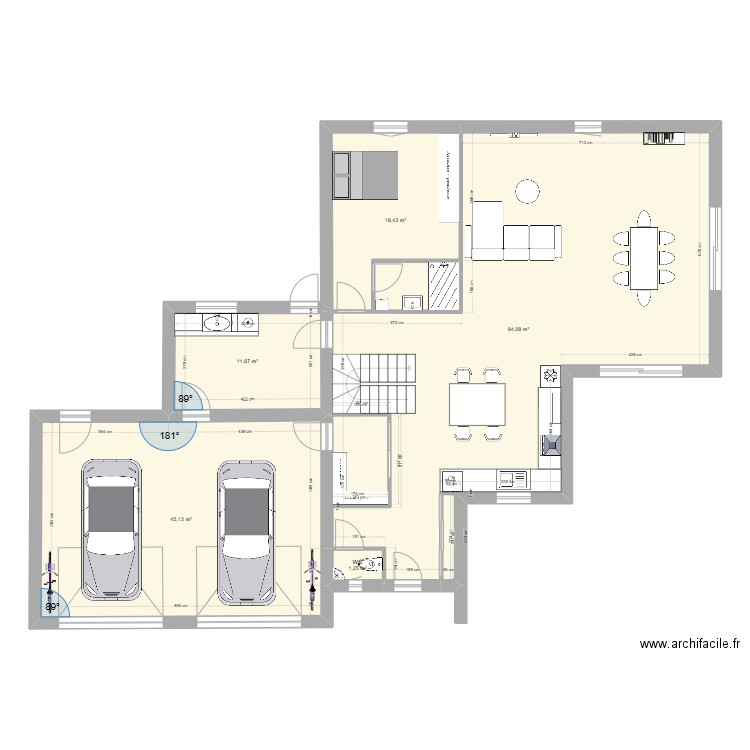 Maison Natigreen 12. Plan de 5 pièces et 161 m2