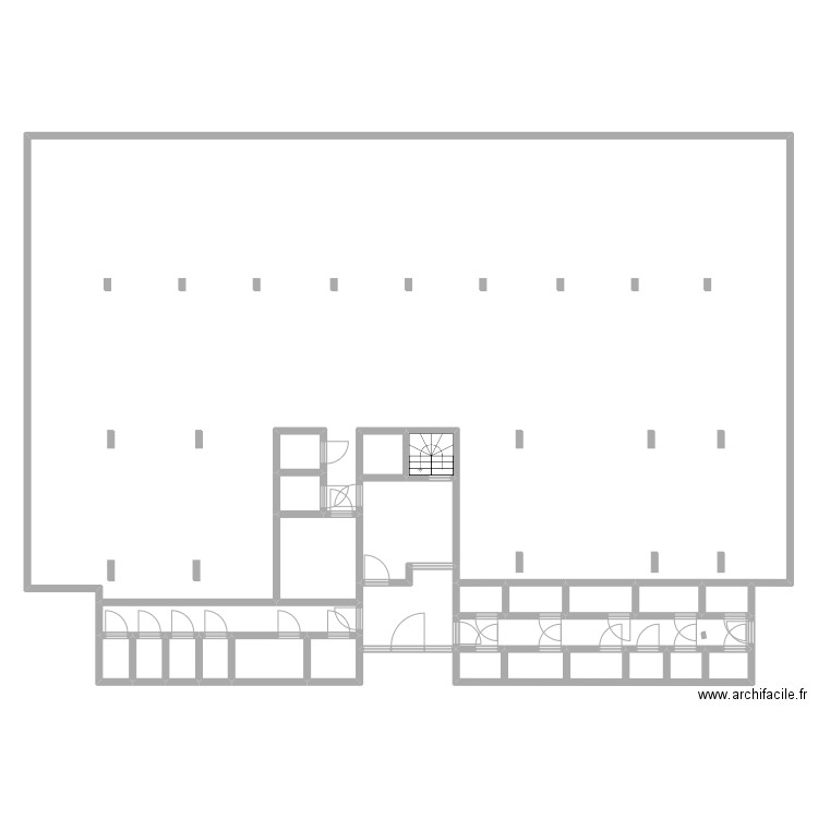 ACP Winnipeg. Plan de 37 pièces et 567 m2