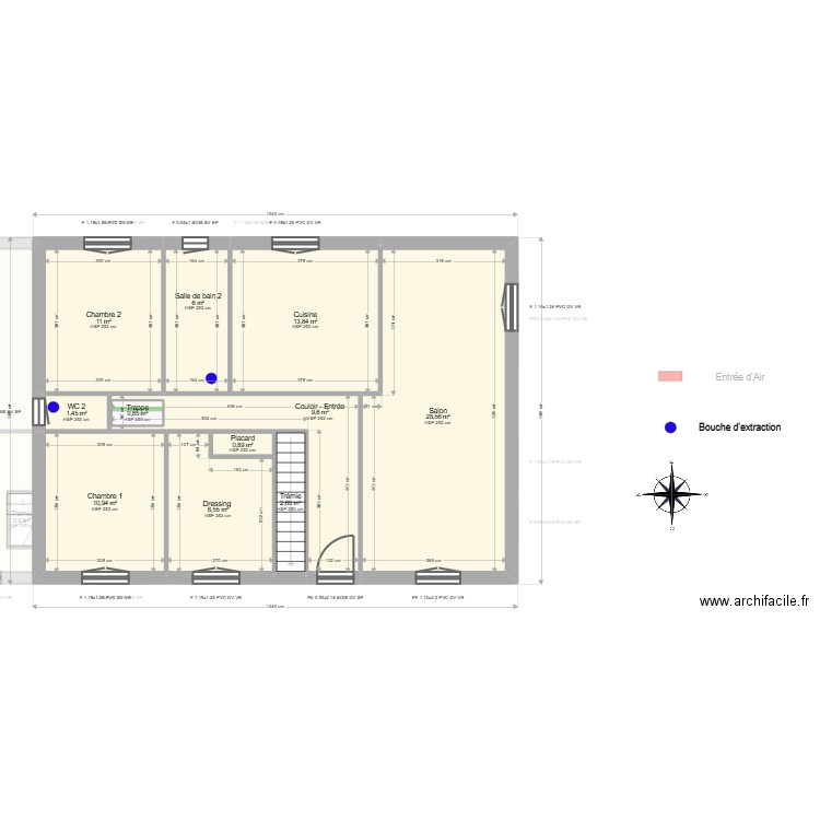 ML24016119. Plan de 24 pièces et 315 m2