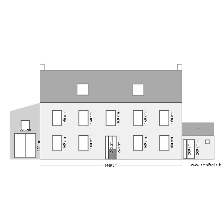 façade FINAL. Plan de 0 pièce et 0 m2