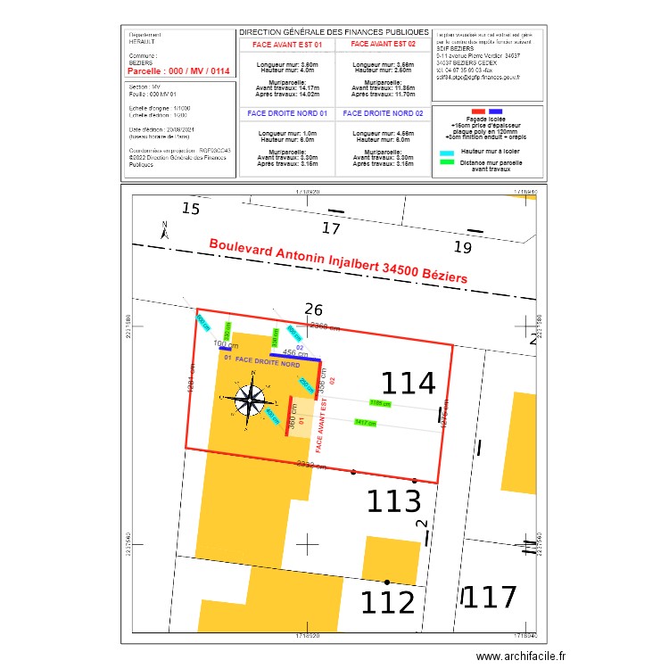 DP2 DREUILLE. Plan de 0 pièce et 0 m2