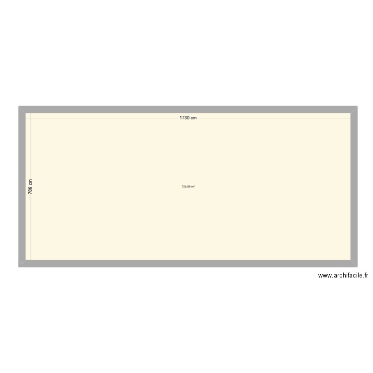 Villa CHESNEAU. Plan de 1 pièce et 136 m2