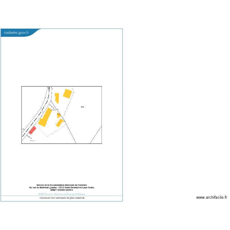 vvue. Plan de 0 pièce et 0 m2