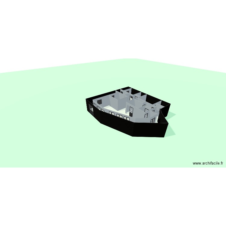 MA MAISON . Plan de 9 pièces et 126 m2