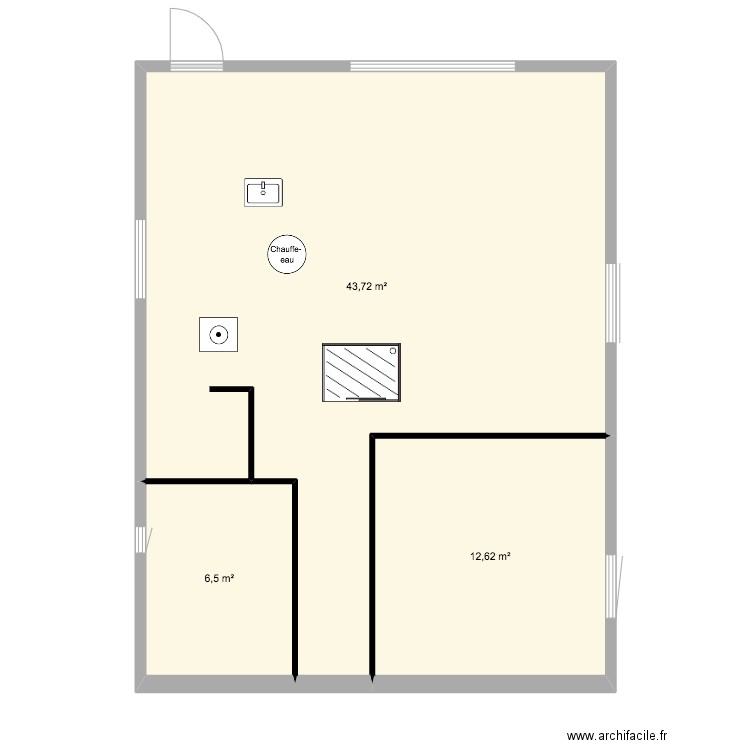 formule 2. Plan de 3 pièces et 63 m2