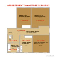 SCI LE POUZIN  APPARTEMENT   ETAGE 2 SUD