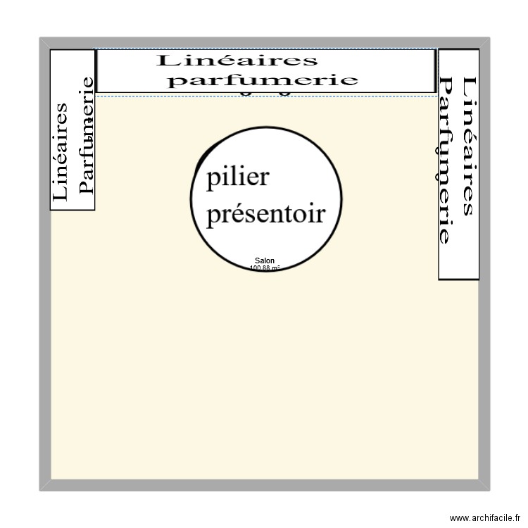 plan a. Plan de 1 pièce et 101 m2