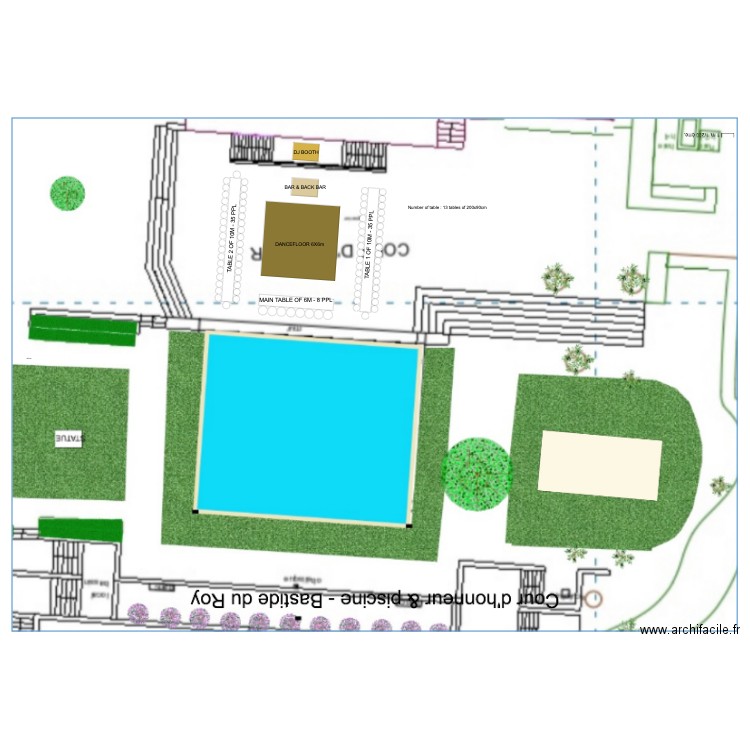 Diner C&S. Plan de 0 pièce et 0 m2