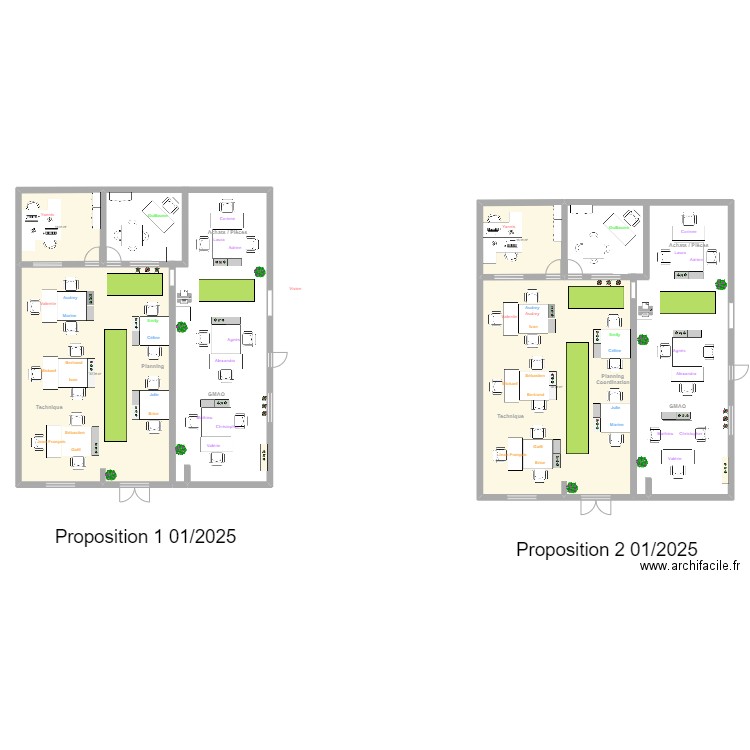 OPEN SPACE V4. Plan de 4 pièces et 217 m2