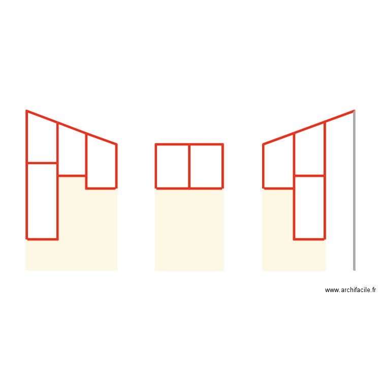 verriere pontonx 1. Plan de 12 pièces et 39 m2