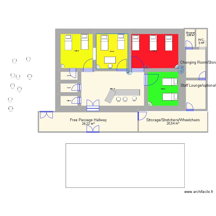 JMH ED   2024 updated. Plan de 14 pièces et 188 m2