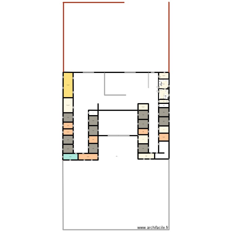 couleurs camargue. Plan de 31 pièces et -799 m2