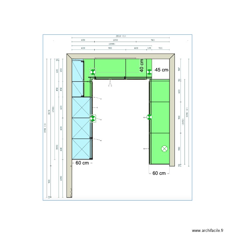 cuisine manon. Plan de 0 pièce et 0 m2