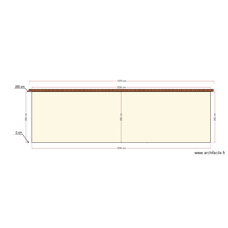 FACADE 4. Plan de 0 pièce et 0 m2