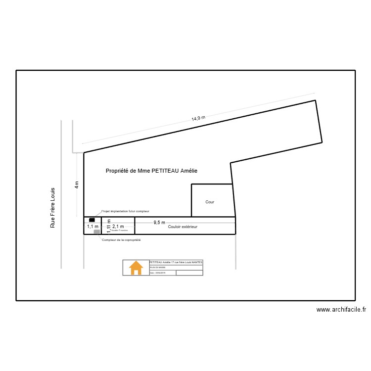 Amelie. Plan de 5 pièces et 323 m2