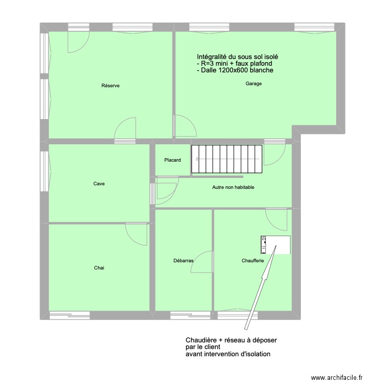 BUSOLIN V2. Plan de 20 pièces et 294 m2