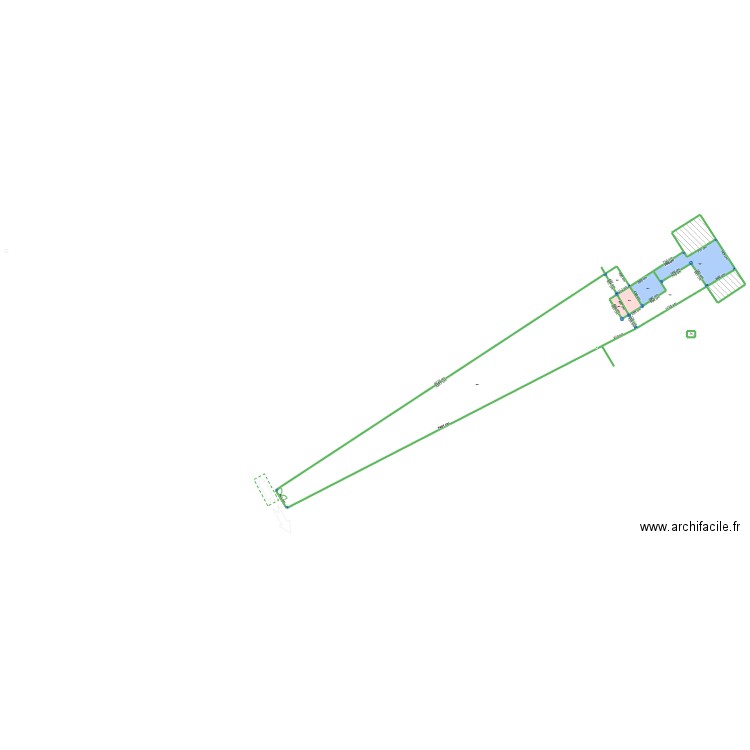 Maison. Plan de 10 pièces et 999 m2