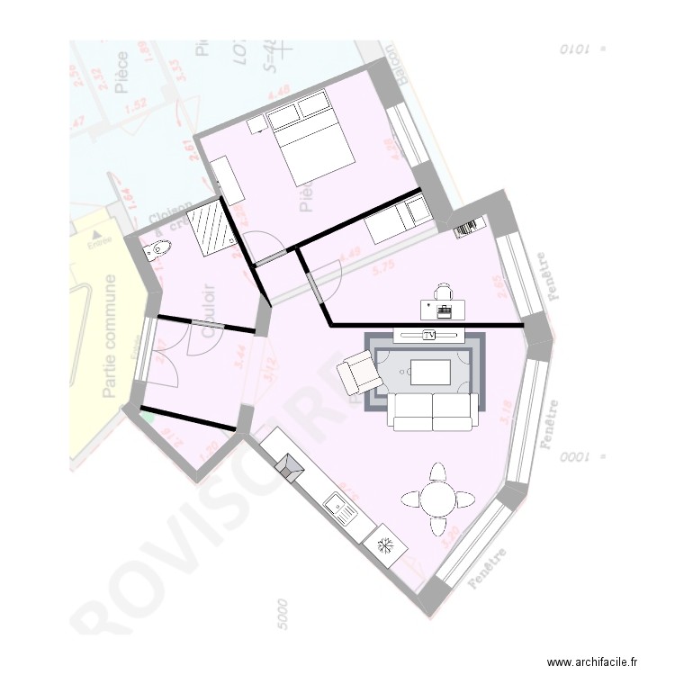 gustave rivet. Plan de 0 pièce et 0 m2