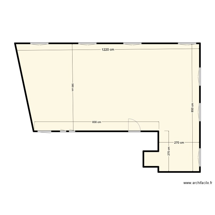 lagasca 52. Plan de 1 pièce et 76 m2