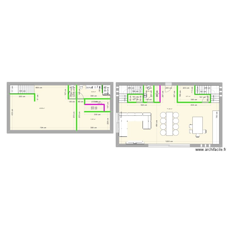 enzo saccoccio. Plan de 10 pièces et 146 m2