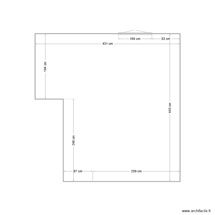 Chambre. Plan de 0 pièce et 0 m2