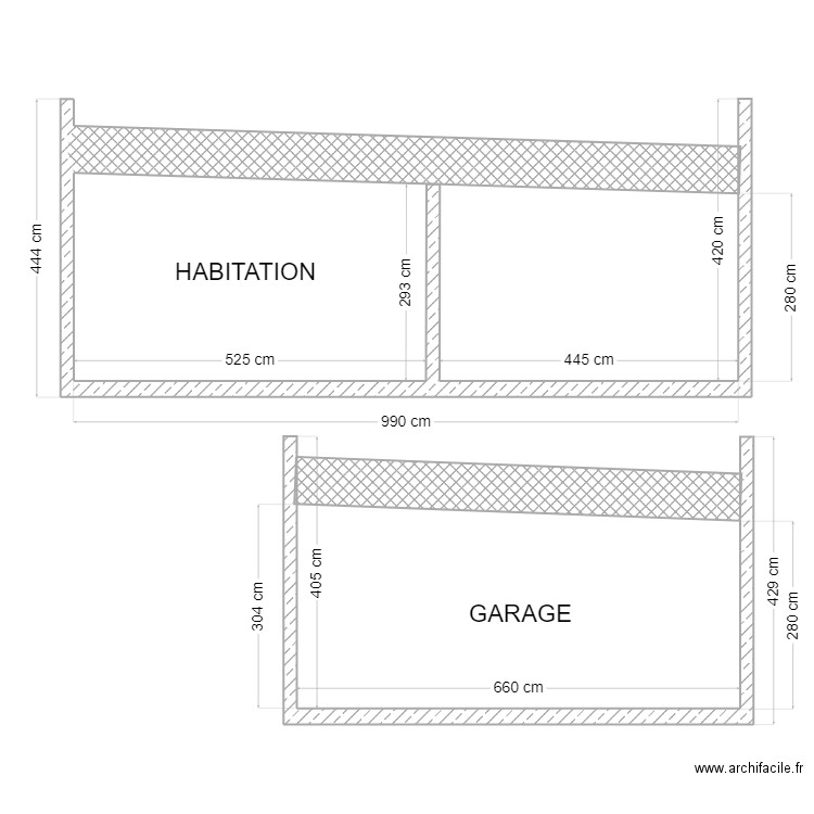 COUPES ROCHOIR. Plan de 0 pièce et 0 m2