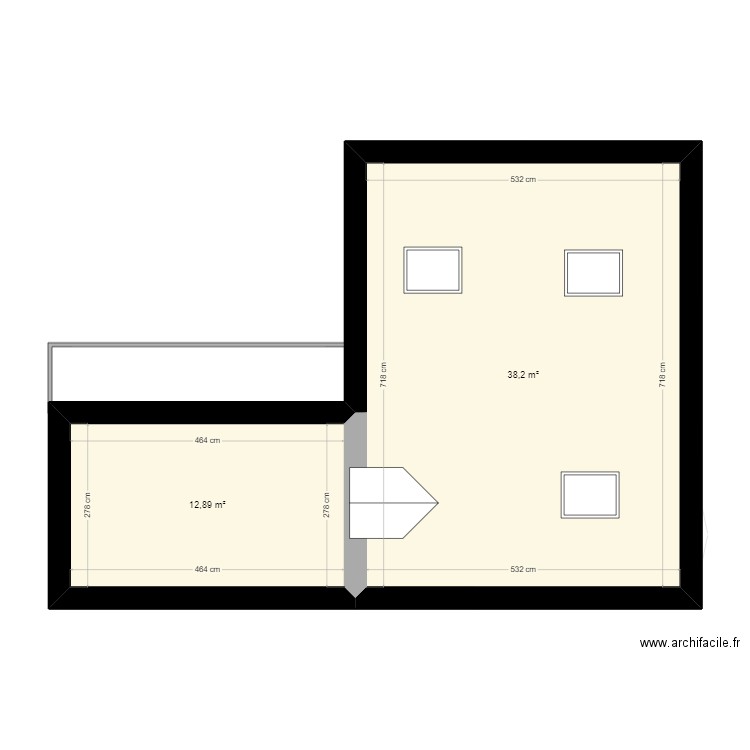 Sillam Nanterre. Plan de 12 pièces et 158 m2