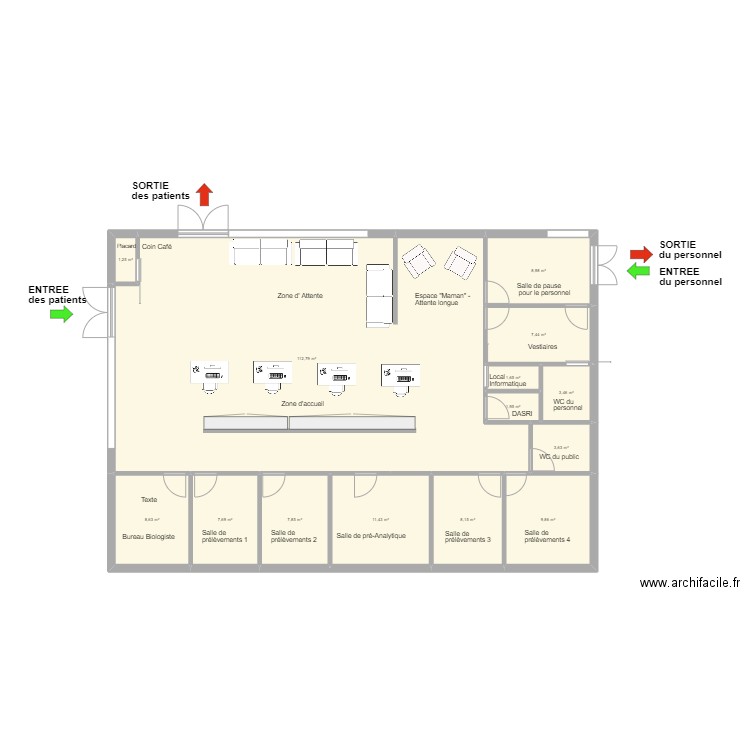 PlanRoyan2. Plan de 14 pièces et 195 m2