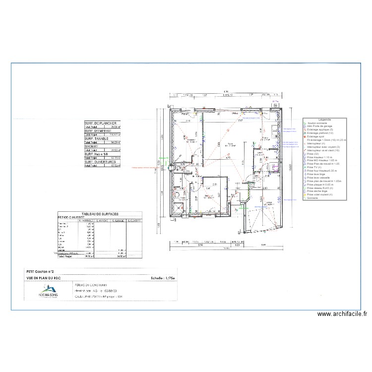 Petit Gaetan. Plan de 0 pièce et 0 m2