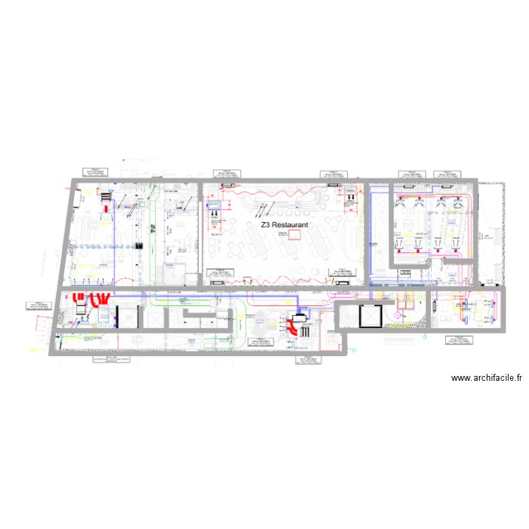 ChouRDC. Plan de 4 pièces et 200 m2