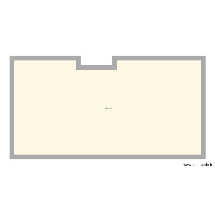 Maison du Plan. Plan de 1 pièce et 124 m2