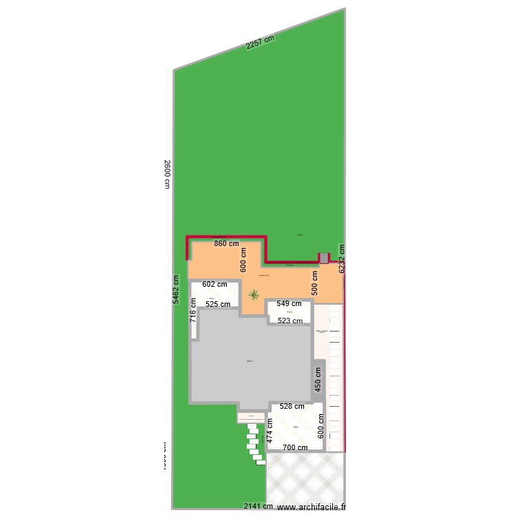 chevreuse 3. Plan de 10 pièces et 1717 m2