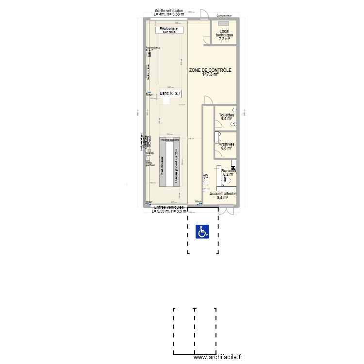 CCT VL MON CONTRÔLE 69 Saint Georges De Reneins. Plan de 5 pièces et 193 m2