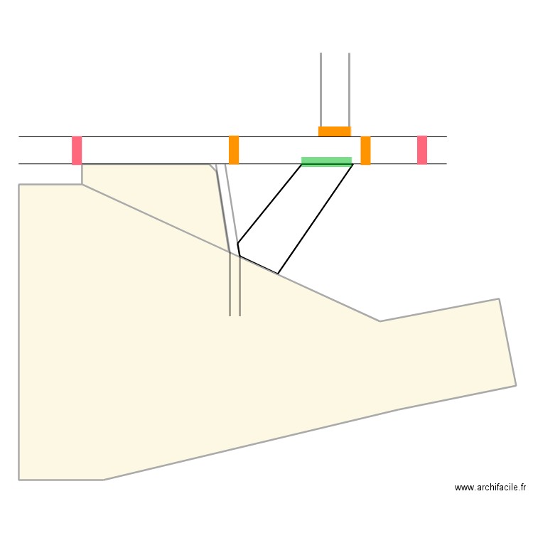 cariste 1.2. Plan de 3 pièces et 343 m2