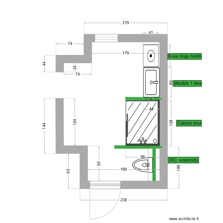 M. LESAGE vitrolles. Plan de 0 pièce et 0 m2