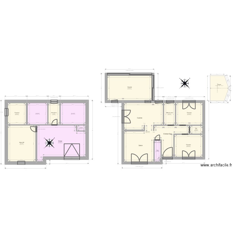 ML24007612 BIANCHI. Plan de 14 pièces et 230 m2